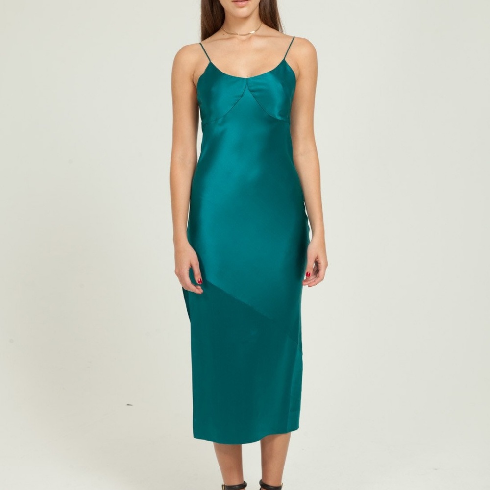 Fleur Du Mal BIAS SLIP GOWN